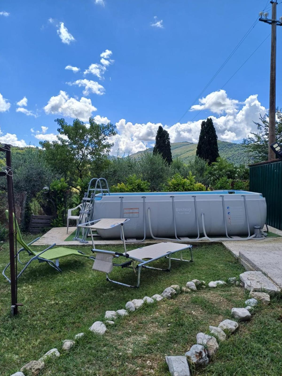 Apartament La Casa Sul Farfa Bocchignano Zewnętrze zdjęcie