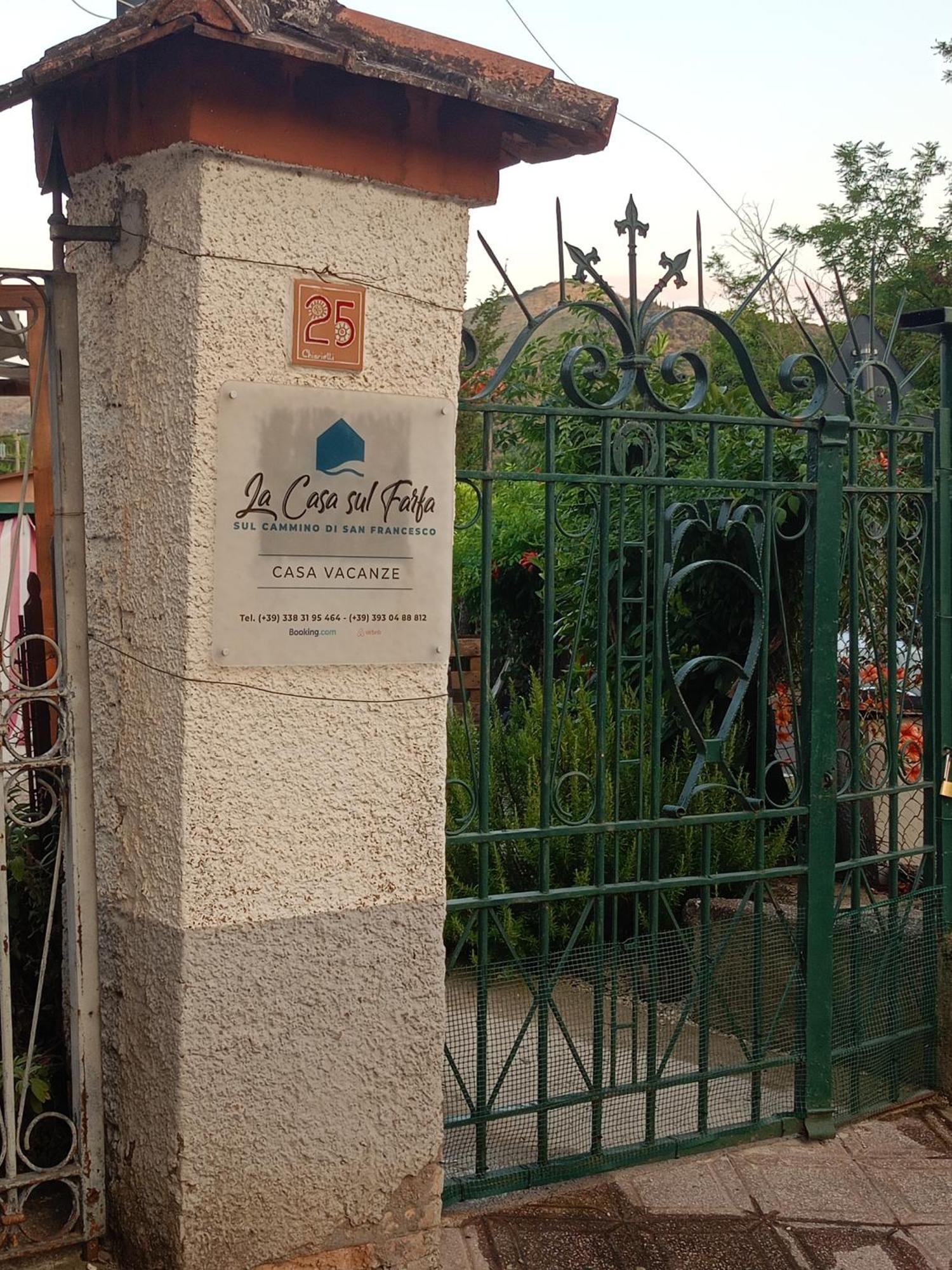 Apartament La Casa Sul Farfa Bocchignano Zewnętrze zdjęcie